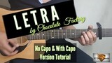 Letra - Chocolate Factory Guitar Chords ( Guitar Tutorial)
