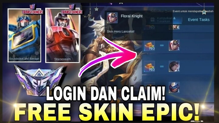 NEW SKIN TRANSFORMERS PHASE 2 | POPOL & KUPA , ALDOUS , ROGER | DIAMOND GRATIS! Mobile Legends