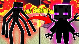 THỬ THÁCH 1 NGÀY KHANG DỪA LÀM VUA ENDERMAN MẠNH NHẤT TRONG MINI WORLD*CUỘC SỐNG CỦA VỊ VUA ENDERMAN