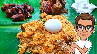 Prawn Biryani | Chicken Ghee Roast | Birthday Special Cooking | Tasty Biryani | Chicken Roast Recipe