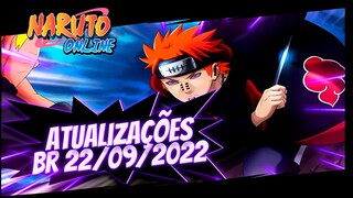 ATUALIZAÇÕES BR 22/09/2022 NOVO PERGAMINHO SECRETO - Naruto Online