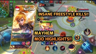 FANNY FREESTYLE AND ANGGRESIVE KILL HIGHLIGHT # 6 BY TERRY | MOBILE LEGENDS BANG BANG