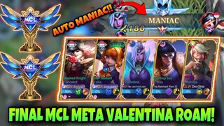 Final Mcl Meta Valentina Roam Auto Maniac! Mobile Legends