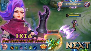 New Hero Ixia Best Build, Emblem & Skill Combo Gameplay - Mobile Legends Bang Bang