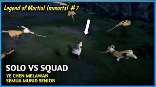 Ye Cen Tak terkalahkan bahkan harus di keroyok oleh murid Senior - Legend of martial Immortal