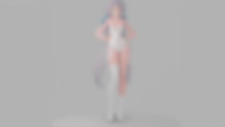 【MMD·布料·洛天依】没错，该换眼镜了