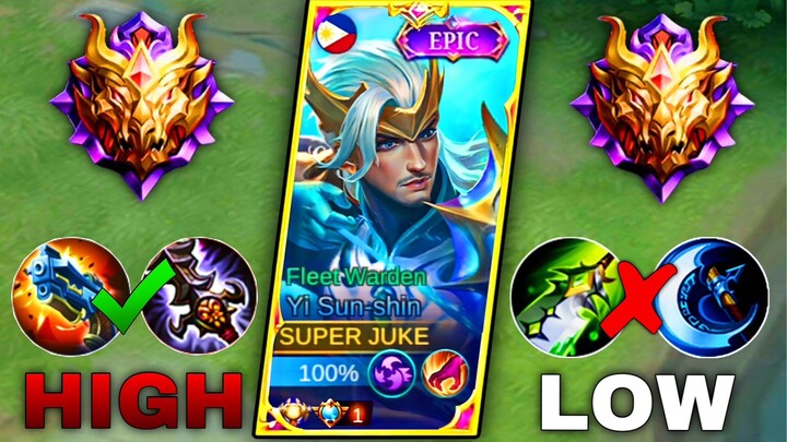 EPISODE #004 | TRY THIS MYTHICAL GLORIES YI SUNSHIN HYPER CARRY BUILD!🔥