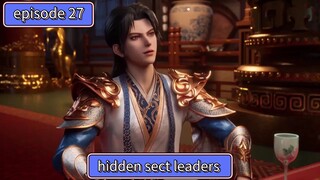hidden sect leaders episode 27 sub indo