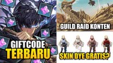 GIFTCODE TERBARU! Akhirnya Fitur Guild Datang & Bisa Ganti Skin Semua Hunter? | Solo Leveling: ARISE