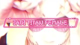 titan female (attack on titan)