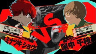 P4U2　ショウvs千枝　ドットからの大逆転メテオ