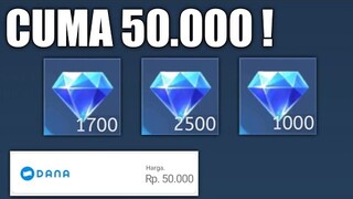 GAK SALAH ? CUMA 50RBan BISA TOP UP DI WEB INI ADA RIBUAN DIAMOND !! HARGA GAK NORMAL