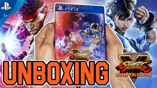 Street Fighter V Champion Edition (PS4) Unboxing