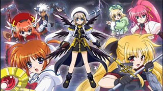 Permulaan cerita game Mahou Shoujo Lyrical Nanoha A's Portable - The Battle of Aces ( psp ) Jepan