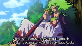 WAH GILA! AYAH ZORO TERNYATA MANTAN KRU BAJAK LAUT ROCKS! DIA ADA DI INSIDEN GOD VALLEY! ONE PIECE