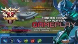 FORMER TOP GLOBAL PLAYER HANZO GAMEPLAY MOBILE LEGENDS