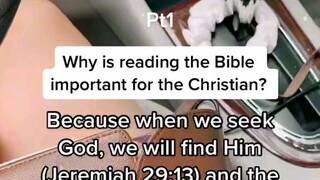 WHY BIBLE IS IMPORTANT