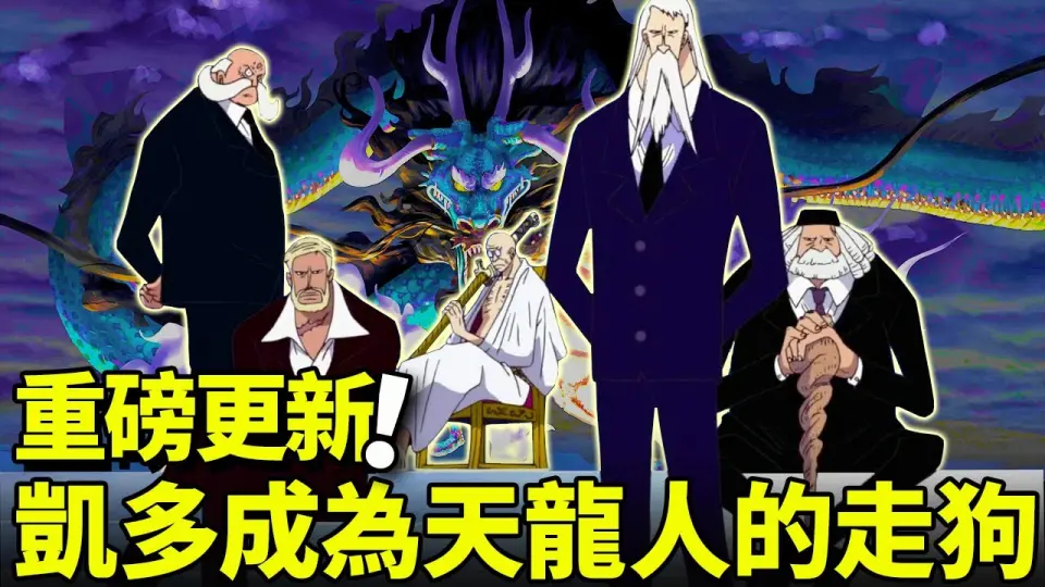 海賊王 凱多成為世界政府的走狗 與五老星密謀不可告人的計劃 為了阻止路飛不惜成為天龍人的後盾 Bilibili