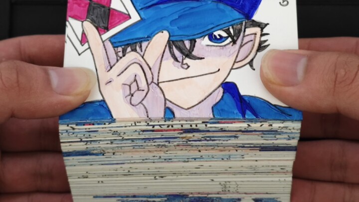 138 hand-drawn pictures! Looking at Kaitou Kidd on paper