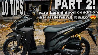 MGA DAPAT GAWIN KUNG BAGO ANG MOTOR MO O BAGO KA PA LANG SA PAGMOMOTOR - HONDA CLICK 125i | PART 2