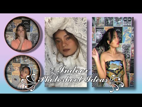 Indoor Photoshoot Ideas (Quaratine Edition) | Angelay Vlogs♡