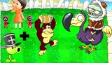 King Kong vs Squid Game vs Friday Night Funkin Poppy Playtime Animations Plants vs zombies Animation
