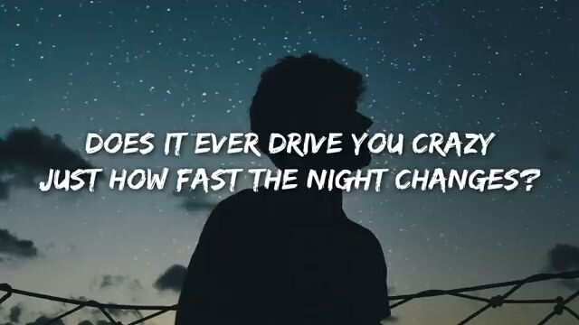 NIGHT CHANGES