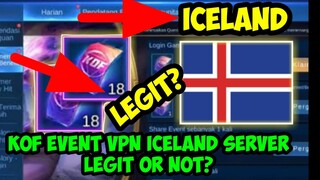 KOF EVENT 2021 ICELAND LATEST UPDATE JUNE 02 2021 KOF FREE DRAW KOF FREE SKIN MOBILE LEGENDS