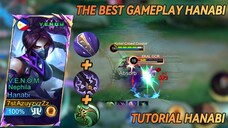 Tutorial Hanabi Tips & Trick 🤔 | The Best Gameplay Hanabi, Best Build and Emblem Hanabi
