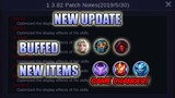 NEW UPDATE - GAME CHANGER ITEMS, ARGUS BUFF, NEW JUNGLE ITEM EFFECT