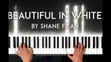 Beautiful in White by Shane Filan piano cover with free sheet music