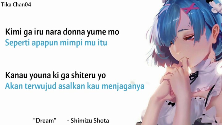 Harapan Cinta| DREAM_Shimizu Shota [Lirik+Terjemah Indonesia]