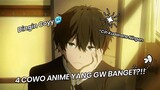 TERLALU DINGIN! 4 Cowo Anime yang "GW BANGET"