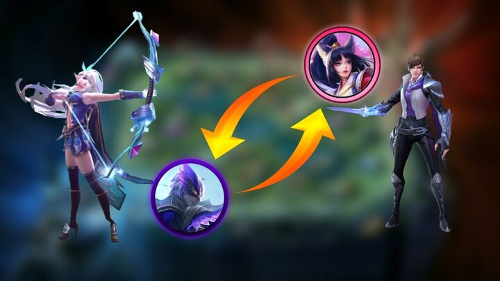 Swapping Hero With @Samiya🏹🗡 | Mobile Legends