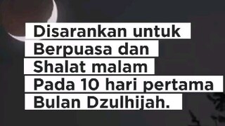 puasa di bulan Dzulhijjah