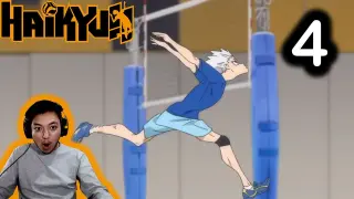 THIS GUY CAN JUMP - HAIKYUU SEASON 4 EPISODE 4 REACTION & DISCUSSION