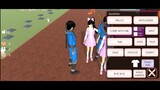 twin tutorial👩‍❤️‍💋‍👩|Sakura school simulator