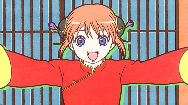 [MAD]Kagura imut di musim panas <Gintama>|<Summer Cozy Rock>