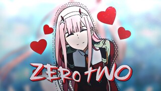 Cinematik AMV Zero Two [Darling in the Franxx] Anime Edit