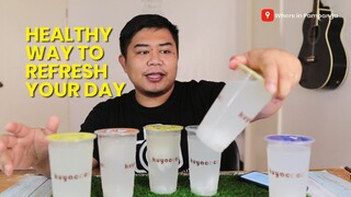 Healthy way to refresh your day