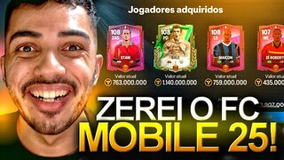 ZEREI O FC MOBILE 25! 🚨 COMPREI TODAS CARTAS 103 MAIS BUGADOS DO GAME 🔥😱 | GASTEI 4 BILHÕES 🤑🤑