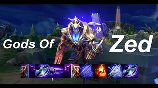 THE ULTIMATE Zed Montage - Best Zed Plays 2019 ( League of Legends )