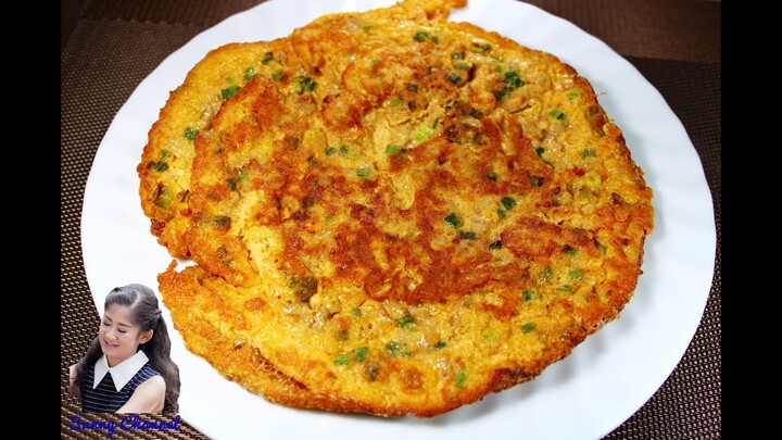 ไข่เจียวหมูสับ : Ground Pork Omelette Recipe l Sunny Thai Food