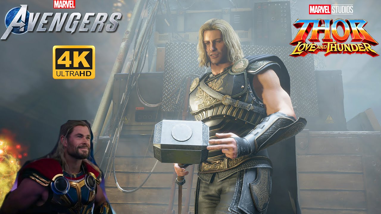 Marvel's Avengers - NEW MCU Thor Ragnarok Suit Gameplay 4K 60FPS