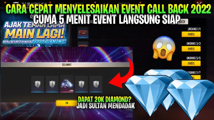 cara menyelesaikan event call back