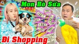 Thử Thách 24h Mua Tất Cả Đồ Cho Mon - Vê Vê Channel