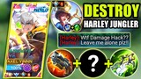 YIN VS TOP GLOBAL HARLEY | YIN NEW BEST BUILD AND EMBLEM FOR NEW SEASON | MOBILE LEGENDS