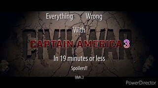 Everything Wrong With Captain America 3: Civil War In 19 Minutes or Less