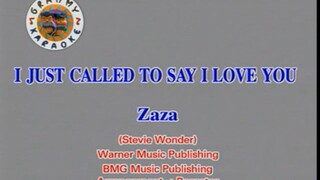 I just called to say I love you - Zaza (Cover Girls)