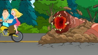 American Dad s21e12: Francine underestimated the power of Jin Kela, causing monsters to run rampant 
